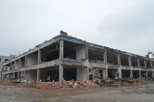 金记食品新厂原有建筑拆除 图集